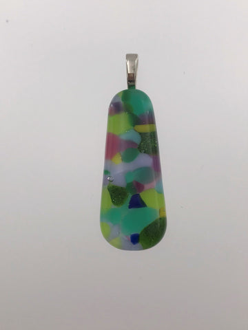 Fun and Funky Spotted Pendant - 1022