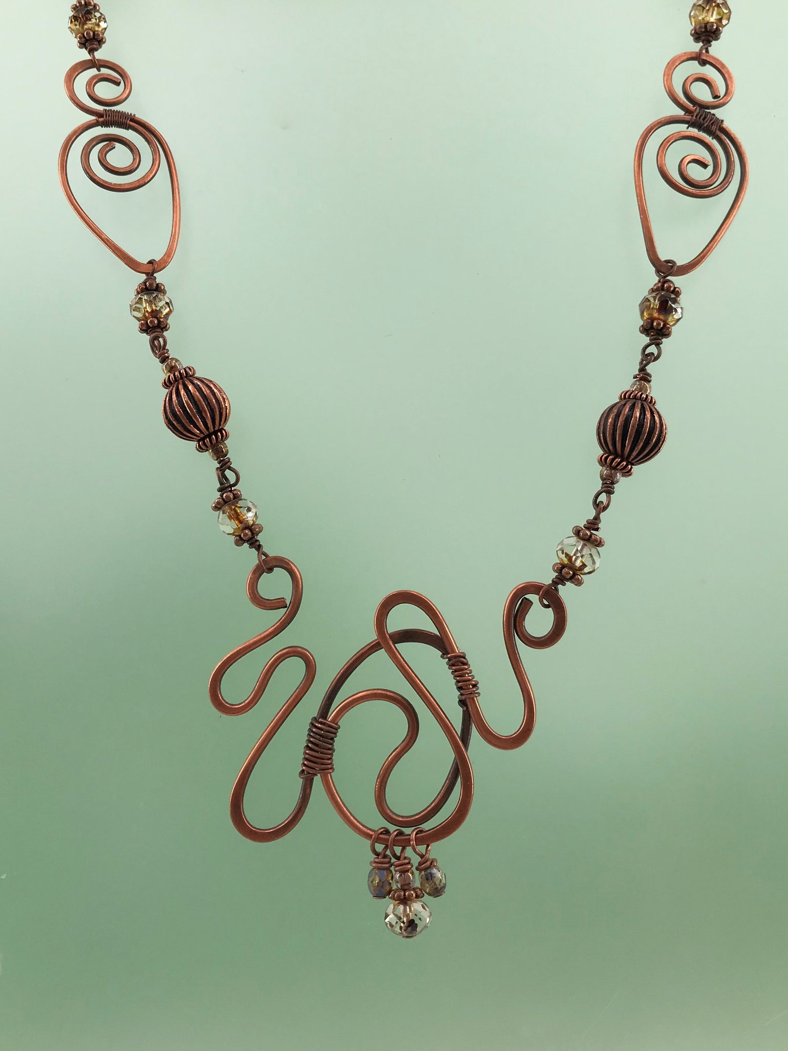 Copper Necklace - 4002