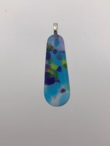 Speckled Glass Pendant - 1017