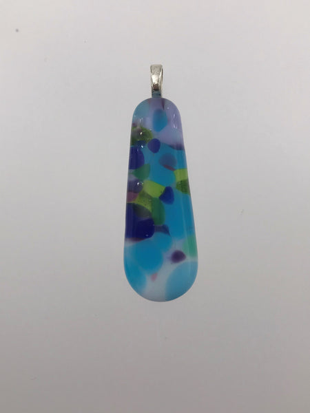 Speckled Glass Pendant - 1017