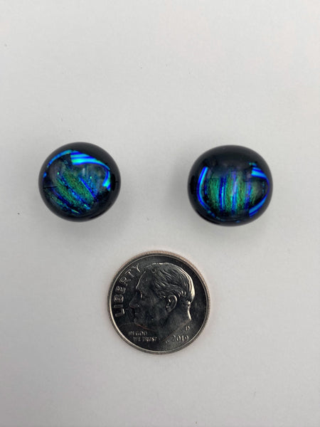 Dichroic Post Earring-2007