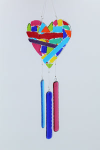 Heart Wind Chime Small - 5004