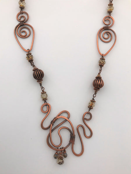Copper Necklace - 4002